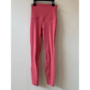 Lululemon Align HR Pant 25”L Guava Pink GUPI 25” Size 0